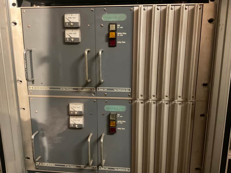 DOLBY SYSTEM MOD. 320 PAIR MATCHED type B PROCESSOR ORIGINAL image 1