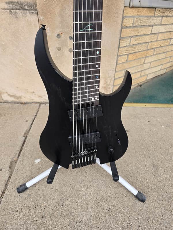 Legator Performance Series G8FP Ghost Multi-scale 8 String - Black image 1