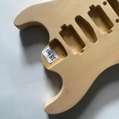 Solid Basswood HSH Guitar Body DIY Project image 3