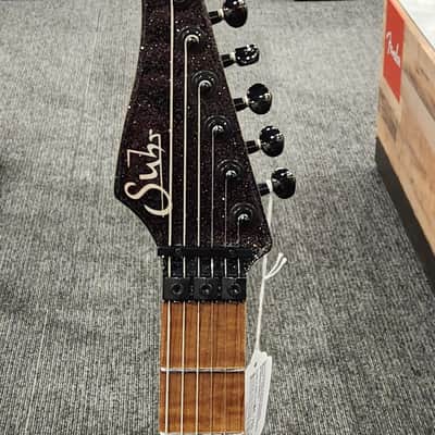 Suhr Modern T Custom Firehouse Guitars Exclusive Electric Guitar, Roasted Maple Fingerboard, Graphite Metallic image 3