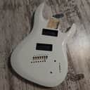 Harley Benton MultiScale-7 Dinky Style White 25.5-27" Poplar Guitar Body Husk