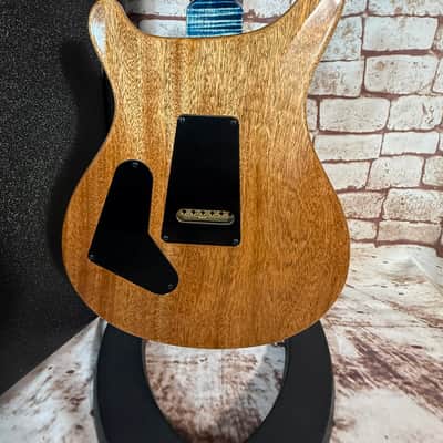 PRS Custom 24-08 Wood Library - 10 Top- Stainded Neck - Ziricote FB-Black Smoked HW -DMO- PS-Indigo- LTD. image 9