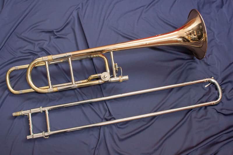 Trombón Bach Stradivarius 36G con traspositor Bb/F image 1