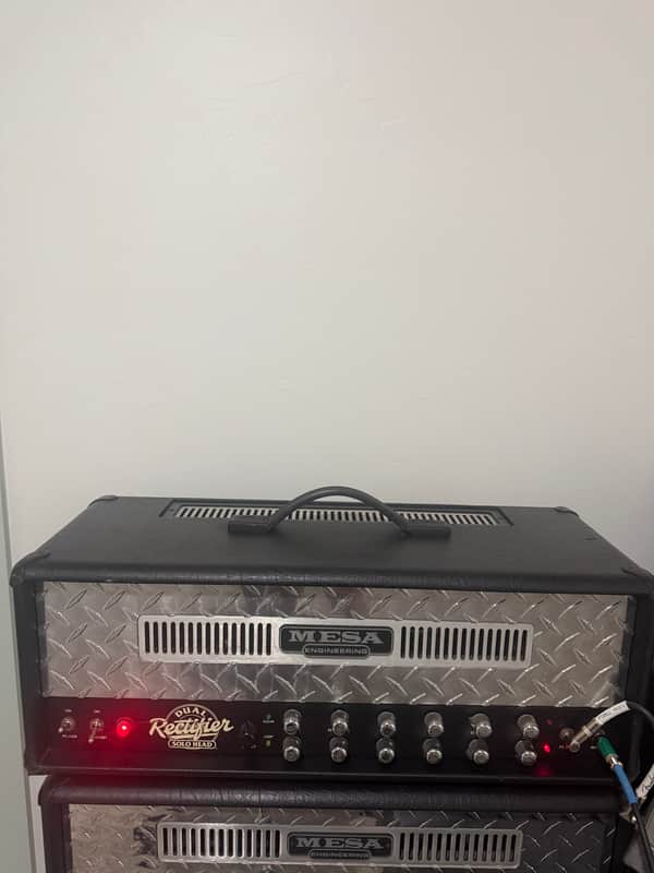 Immagine Mesa Boogie Dual Rectifier Solo Head 2-Channel 100-Watt Guitar Amp Head 1992 - 2000 - Various - 1