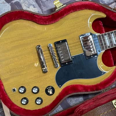 Gibson SG Standard '61 TV Yellow New Unplayed Auth Dlr 7lb3oz #241 image 6
