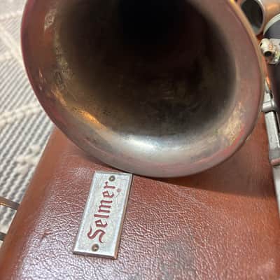 Selmer Vintage Paris Bb Bass Clarinet to Low Eb - Grenadilla Wood image 2
