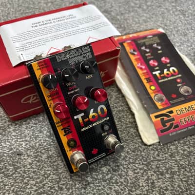 Demedash Effects T-60 Analog Modulator 2021 - Black image 4