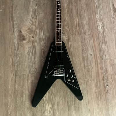 Gibson V Bass 1981 Black first year image 1