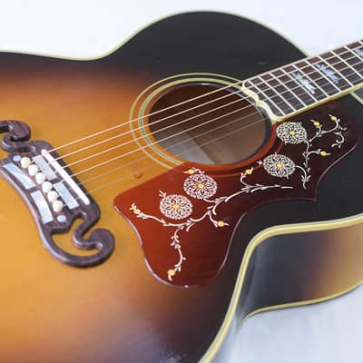 Gibson SJ-200 1957 Vintage Sunburst image 9