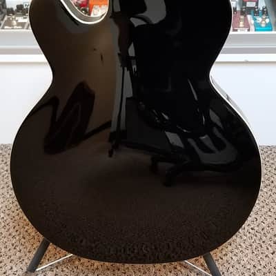 used Silvertone 1446 Semi-Hollow Guitar, Very Good Condition with Gig Bag image 8