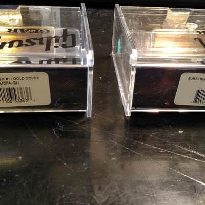 Gibson Burstbucker 1 and 2 Pickup Set Gold image 4
