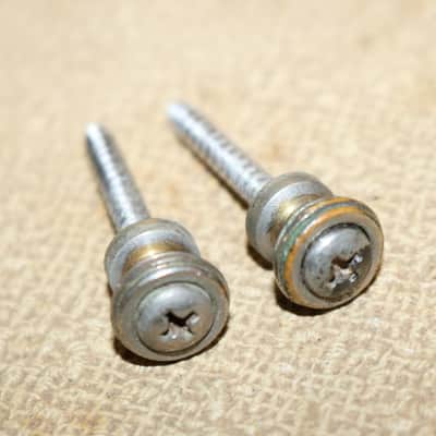 Rare Vintage 1960s Mosrite Ventures Strap Buttons - No Tariffs image 3