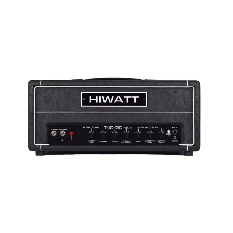 Hiwatt T40/20 MK III Switchable 40W/20W Tube Head image 1