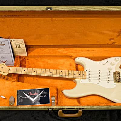 Fender Custom Shop 1956 Stratocaster Closet Classic Vintage Blonde 2001 COA & Case image 20