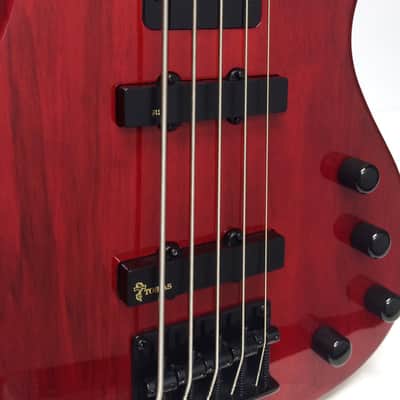 Tobias Toby Deluxe V 5-String Electric Bass Guitar - Trans Red image 3