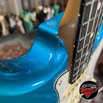 Fender   1988 Stratocaster Japan Lake Plac ID Blue + Wilkinson Wvs Pickups image 8