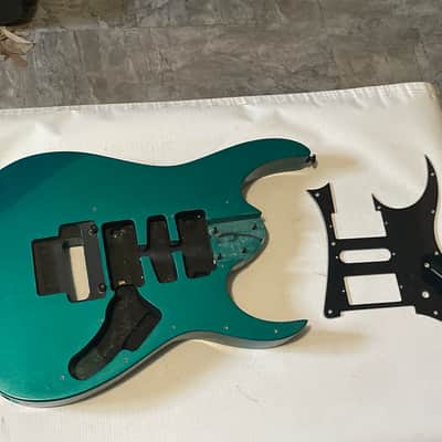 1994 Korean Ibanez RG450 Emerald Green Strat Basswood Guitar Body Floyd Tremolo Ready