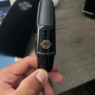 Selmer S402C1 Paris S80 Series Alto Sax Mouthpiece - C* 2010s - Black image 7