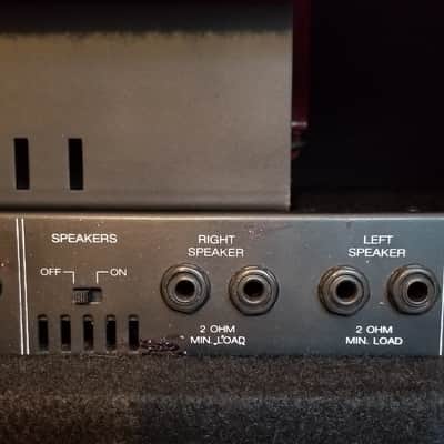 Crate G-120c 4-way Stereo Head W/ Original Crate 3 Button Footswitch & Matching 2x12 Cab / Celestion G12M70 image 17