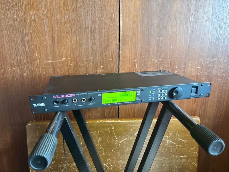 Yamaha MU100R Tone Generator XG Sound Module Synthesizer MU100 New battery image 1