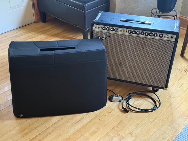 Fender Twin Reverb 2-Channel 100-Watt 2x12" Guitar Combo 1972 - 1976 - Silverface image 1