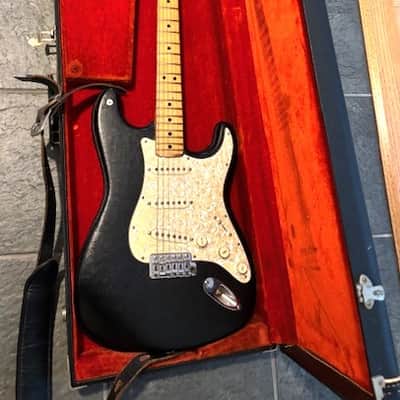Fender Stratocaster 1974 - custom black tolex image 1