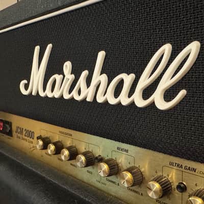 Marshall JCM 2000 DSL 100 TIME CAPSULE Dual Super Lead 2-Channel 100-Watt Guitar Amp Head 2000s - Black image 2