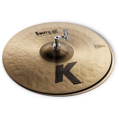 Zildjian K0720 K 14" sweet hi-hat image 1