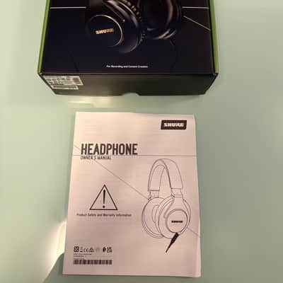 Shure SRH840A Closed Back Headphones 2023 - Present - Black image 3