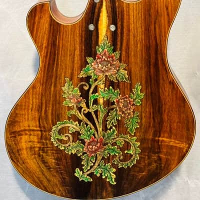 Blueberry Handmade Electric Guitar with Seymour Duncan Pickups image 13