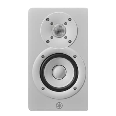 Yamaha HS4 4.5-Inch Powered Compact and Portable Studio Monitors with Class-D Amp (Pair, White) image 3
