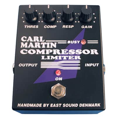 Carl Martin Compressor Limiter 2021 Black made in Denmark image 1