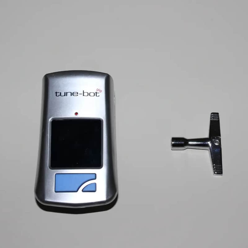 Overtone Labs TBG001 Tune-Bot Gig Electronic Drum Tuner 2010s - Silver image 1