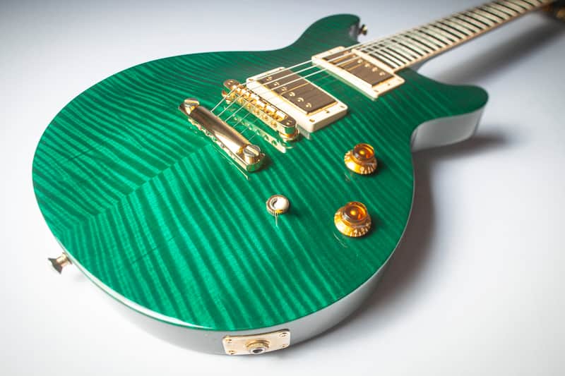 Gibson Les Paul Standard Double Cut 1998 - Jalapeñö Green image 1