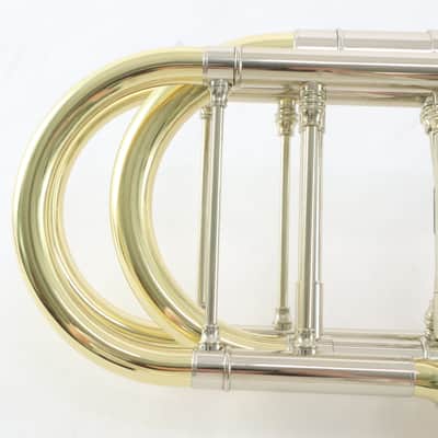 S.E. Shires Q-Series Bass Trombone with Dual Axial Flow Valve SN Q12782 SUPERB image 11