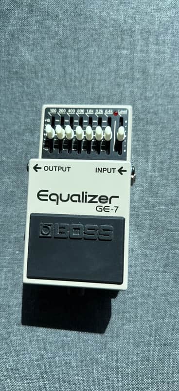 Boss GE-7 Equalizer (Black or Silver Label) 1997 - Present - Grey image 1