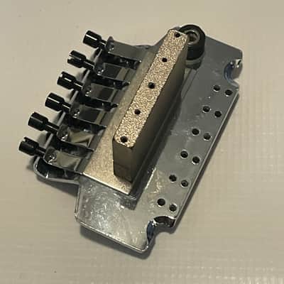 1990's Korean Ibanez RG Series SLT101 SLT-101 Chrome Floyd Rose Single Locking Tremolo Bridge image 7