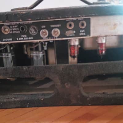Unique! Fender Bassman "Drip Edge" 2-Channel 50-Watt Guitar Amp combo 1968 - 1969 - Silverface image 6