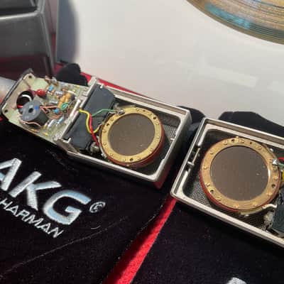 AKG EB414  PAIR MIKROFON CK12. BRASS VINTAGE image 22