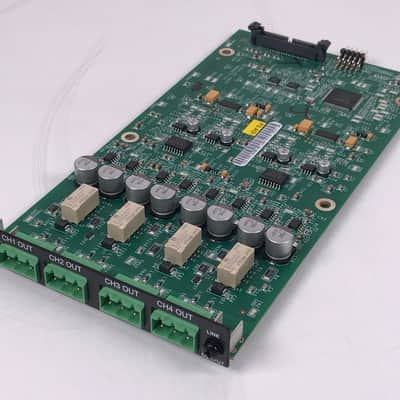 QSC Q-SYS COL4 Type 2 CH1-4 Out Card (Single) image 1