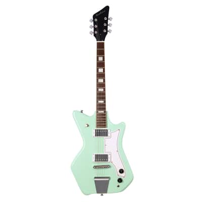 Airline Guitars Jetsons Jr 2P Seafoam Green image 7