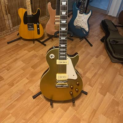 Epiphone '56 Les Paul Standard 1998 - 2008 - Metallic Gold image 2