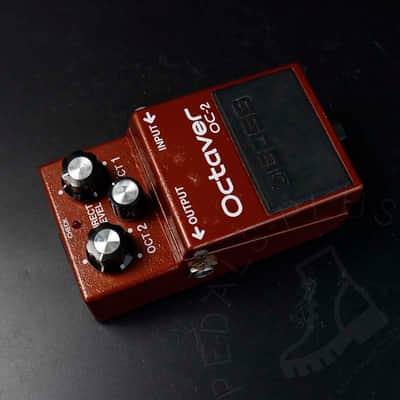Boss OC-2 Octaver (Black Label) 1982 - 1984 - Brown image 4