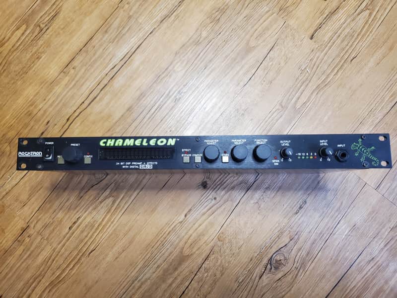 Rocktron Original Chameleon 24Bit DSP Multi-effect Rackmount Preamp Unit image 1