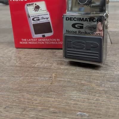 Reverb.com listing, price, conditions, and images for isp-technologies-decimator-noise-reduction-pedal