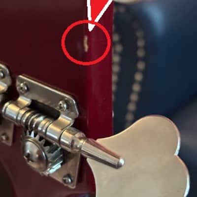 Epiphone EB-0 2015 - 2020's - Cherry image 6