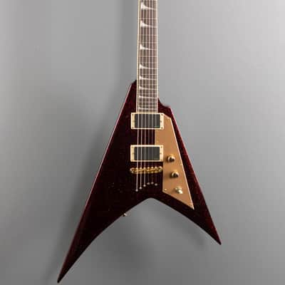 ESP/LTD LTD Kirk Hammett KH-V - Red Sparkle image 3