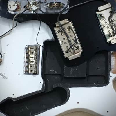 Vintage Custom USA Made Semi-Hollow TL72 Thinline Tele Chambered F Hole Relic White Fender Wide Ranges 6.6 Lb HSC image 15