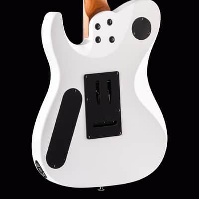 Electric Guitar, Mahogany Body, Stainless Steel Frets, Roasted Maple Neck, Rosewood Fretboard, Bone Nut, 24 Frets (White) image 2