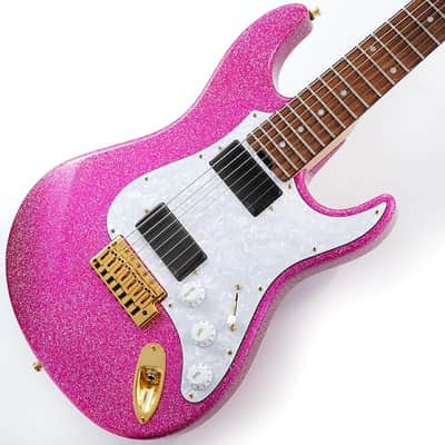 ESP SNAPPER-7 Ohmura Custom [Takayoshi Ohmura Model] (Twinkle Pink